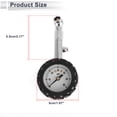 thumbnail image 5 of Unique Bargains 1 Pcs Universal Tire Pressure Gauge 0-60PSI 1.97Inch Digital Pressure Gauge with Wheel Cover Tyre Air PSI Meter for Motorcycle SUV Truck, 5 of 6