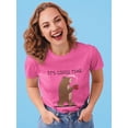 thumbnail image 2 of It's Coffee Time Bear Shaped T-Shirt Women -Image by Shutterstock, Female x-Large, 2 of 4