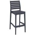 thumbnail image 1 of Compamia Ares Tabouret de Bar d'Extérieur - Ensemble de 2, Gris Foncé, 1 of 8