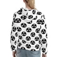 thumbnail image 7 of Lsque Gear Tools Pattern Casual Women's Hoodie,Hooded Sweatshirt with Kangaroo Pocket,Pullover Hoodie with Eye-catching Drawstrings-Small, 7 of 7