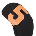 thumbnail image 3 of 10pcs Golf Iron Head Cover with Large Color Number Waterproof Neoprene Golf Iron Club Headcover Set Black, 3 of 5