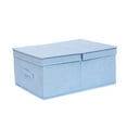 thumbnail image 1 of Caja de almacenamiento tipo cajón para artículos diversos, caja de almacenamiento con acabado de tela tipo cubierta, 1 of 5