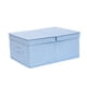 thumbnail image 1 of Caja de almacenamiento tipo cajón para artículos diversos, caja de almacenamiento con acabado de tela tipo cubierta, 1 of 5