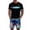 Dark Blue, variant on GrmtClth Hawaii 2 Piece Outfits for Men Summer Crew Neck T-Shirt and Shorts Set Lightweight Short Sleeve Outfit Comfy Elastic Drawstring Clothing Pink L