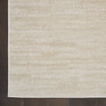 thumbnail image 4 of Nourison Noursion Essentials Solid Contemporary Ivory Beige 5' x 7' Area Rug, (5' x 7'), 4 of 5