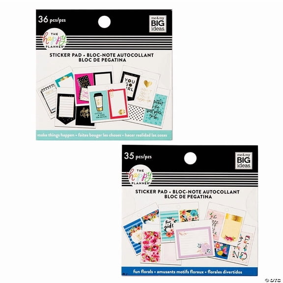 The Happy Planner Sticker Pad Assortment - 71 Pieces