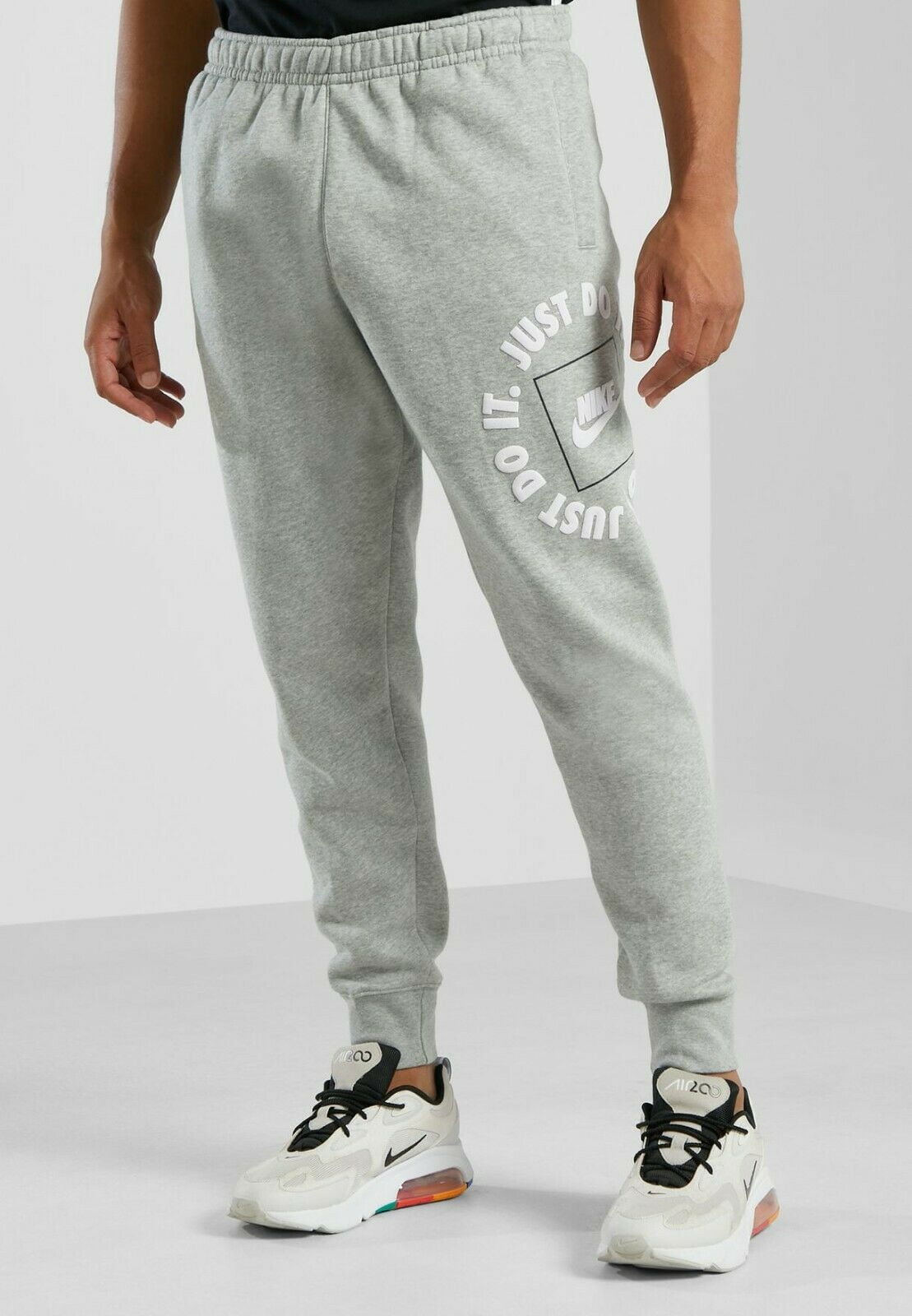 morgen Dwaal charme Nike Men's Sportswear JDI Gray/White Sweatpants Size S - Walmart.com