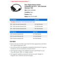 thumbnail image 2 of Rear Liftgate Release Switch - Compatible with 2019 - 2025 Chevy Silverado 1500 2020 2021 2022 2023 2024, 2 of 2