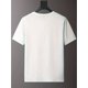 thumbnail image 3 of Camiseta de cuello redondo con estampado de oración para hombre - Camiseta informal de manga corta con cuello redondo - Ropa de verano para exteriores, camiseta deportiva de ocio, 3 of 4