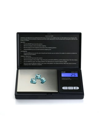 Digital Scale 1000g x 0.1g Jewelry Gram Silver Gold Coin Pocket Size Herb Grain, Adult Unisex, Size: One size, Black