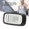 thumbnail image 4 of YAHHU 3D Motion Sensor Pedometer – Portable Step Counter, Calorie & Time Tracker with 7‑Day Memory, LED Display, Goal Progress, Clip & Lanyard, 4 of 7