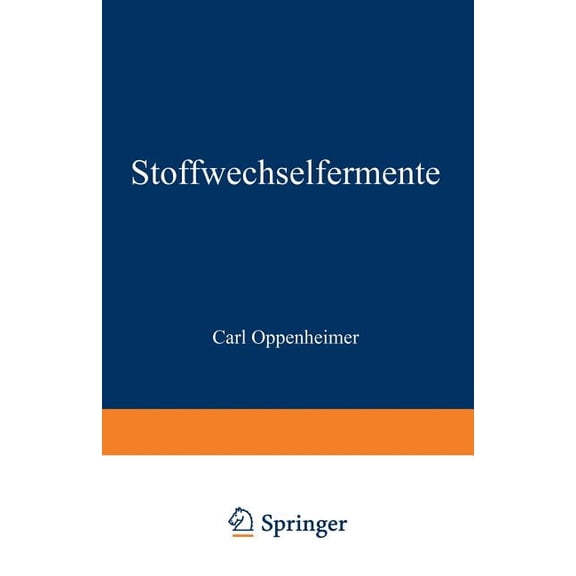 Stoffwechselfermente, (Paperback)