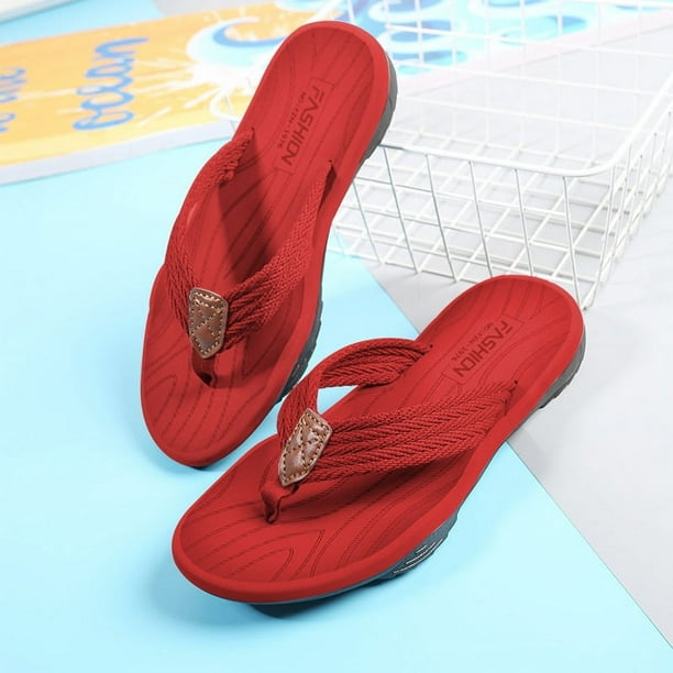 Chanclas de suela suave neutra de estilo moderno para exteriores, chanclas para hombre, zapatos de playa informales para mujer