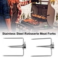 thumbnail image 2 of Grill Rotisserie Meat Forks Multi-functional Plating Grill Fork Outdoor Barbecue Accessories, 2 of 8