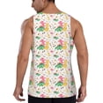 thumbnail image 3 of Easygdp Cute Baby Dinosaurs Men's Tank Top, Sleeveless Muscle T Shirts, Breathable, Quick-Dry, Loose for Gym, Running, Fitness - Medium, 3 of 9