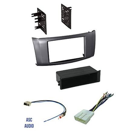 Nissan Sentra 2014 Dash Cover ASC Car Stereo Install Dash Kit, Wire Harness, and Antenna Adapter for installing an Aftermarket Radio for 2013 2014 2015 2016 Nissan Sentra ()
