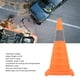 thumbnail image 4 of Cono de seguridad para el tráfico de automóviles cono de seguridad para el tráfico plegable telescópico compacto luminoso resistente al calor para la práctica de conducción ANGGREK Otros, 4 of 8