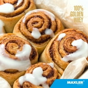 Maxler 100% Golden Whey Protein Powder - Cinnamon Bun 2 lb