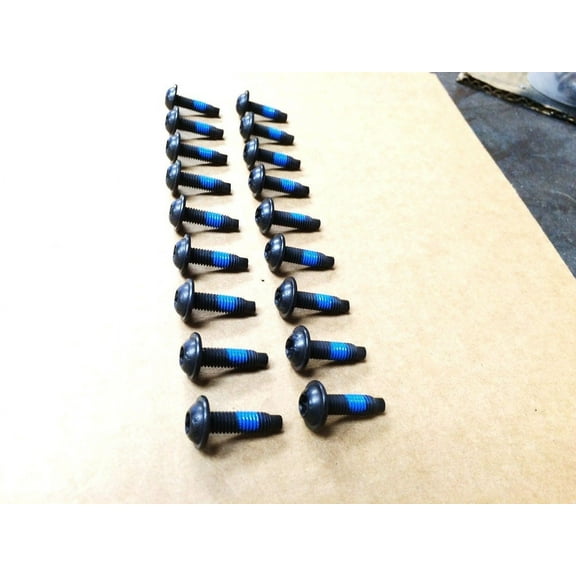 18 ea 1997 to 2006 Jeep Wrangler TJ Front & Rear Bumper End Cap Torx Screws