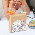 thumbnail image 3 of Yayeee Napkin Holder for Table Kitchen Paper Tissue Organization, Purple Wildflowers, 3 of 8