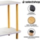 thumbnail image 3 of Mesa Centro Lateral Minimalista Madera Doble Repisa 60cm Color, 3 of 5
