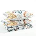 thumbnail image 3 of Lush Decor Boho Botanical Floral Quilt 3 Piece Set Full/ Queen Yellow & Multi - Floral Bedding Set - Reversible Quilt - Flower Print - Scandinavian & Boho Bedroom Décor, 3 of 9