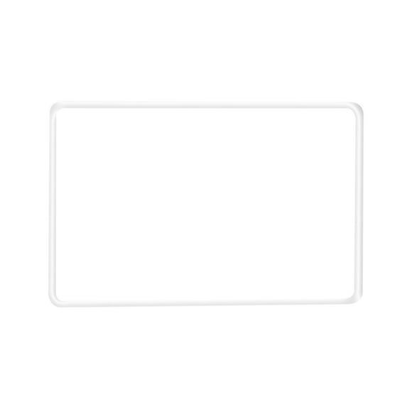 Peggybuy Car Central Control Navigation Screen Frame for Tesla Model 3 Y (White)