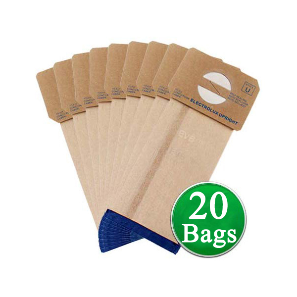 20 Bags for Electrolux Upright Vacuum Cleaner STYLE U