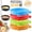 Multicolo, variant on Clearance Egg Steamer under $5 Eggs Rings 4PCS Silicone Tool Pancake Cooking Handles Nonstick Kitchen Kitchen，Dining Bar