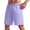 BAB27-Light Purple, variant on VV AVEORS Athletic Bermuda Shorts For Men Flat Front Casual Golf Quick Dry Stretch Lightweight Elastic Drawstring Shorts Black 2XL