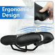 thumbnail image 3 of Asiento Bicicleta Malubero Acolchada Impermeable Negro Malu1288, 3 of 4