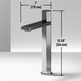 thumbnail image 6 of VIGO Nova Single Handle Single-Hole Bathroom Vessel Faucet in Chrome, 6 of 12