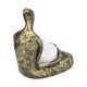 thumbnail image 4 of Estatua De Postura De Yoga, Portavelas, Imagen De Yoga, Segura, No Tóxica, única, Elegante Con Vela Electrónica Para Adorno Para Decoración De Oficina Para Decoración Del Anggrek Otros, 4 of 8
