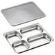 thumbnail image 3 of Xihbxyly Fiambrera Térmica de Acero Inoxidable para Adultos y Niños - Bento de 3 Compartimentos con Tapa - Contenedor Térmico para Oficina, Escuela, Picnics y Camping - Construcción Duradera de Plást, 3 of 3