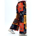 thumbnail image 2 of Women Wide Legs Pants with Pockets Vintage Print Plus Size, 2 of 8