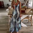 thumbnail image 3 of Animal Print Patterns Fine Art Sleeveless Dress Summer Dress Woman 2025, 3 of 7