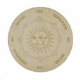 thumbnail image 1 of Tablero de péndulo de adivinación de madera, placa de energía de luna y estrella, tablero de meditación curativa Tmvgtek Oficina Multiescena Multifunción, 1 of 6