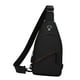 thumbnail image 1 of Mochila pequeña de moda para hombre, ideal para correr y practicar senderismo al aire libre. Negro, 1 of 9
