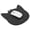 Dark Gray, variant on Cute Cat Shape Felt Mouse Pad Non-Slip Office Desk Mat Dark Gray 7.87 x 7.87 inches / 20 x 20 cm