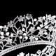 thumbnail image 5 of flor de material cristal Tiara Diadema Boda de baile Cumpleaños nupcial Diadema Yuyangstore Corona nupcial de boda, 5 of 8