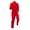 Red, variant on Overalls for Men Plus Size Work Jumpsuit Solid Color Long Sleeve Stand Collar Workwear Safety Suit One Piece Workwear for Labor Protection Wear Resistant Industrial Uniform with Pockets