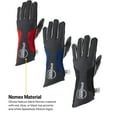 thumbnail image 5 of Speedway Motors Outseam Racing Gloves, SFI-5, Red, Medium, 5 of 8