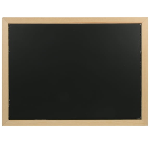 PTOOTP Black Chalkboard for Message Board 1Set 15.9X11.8X0.8In