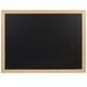 thumbnail image 1 of 1 juego de pizarra para mensajes con número de mesa, tablero de anuncios de madera, pizarra rústica (producto no magnético), 1 of 7
