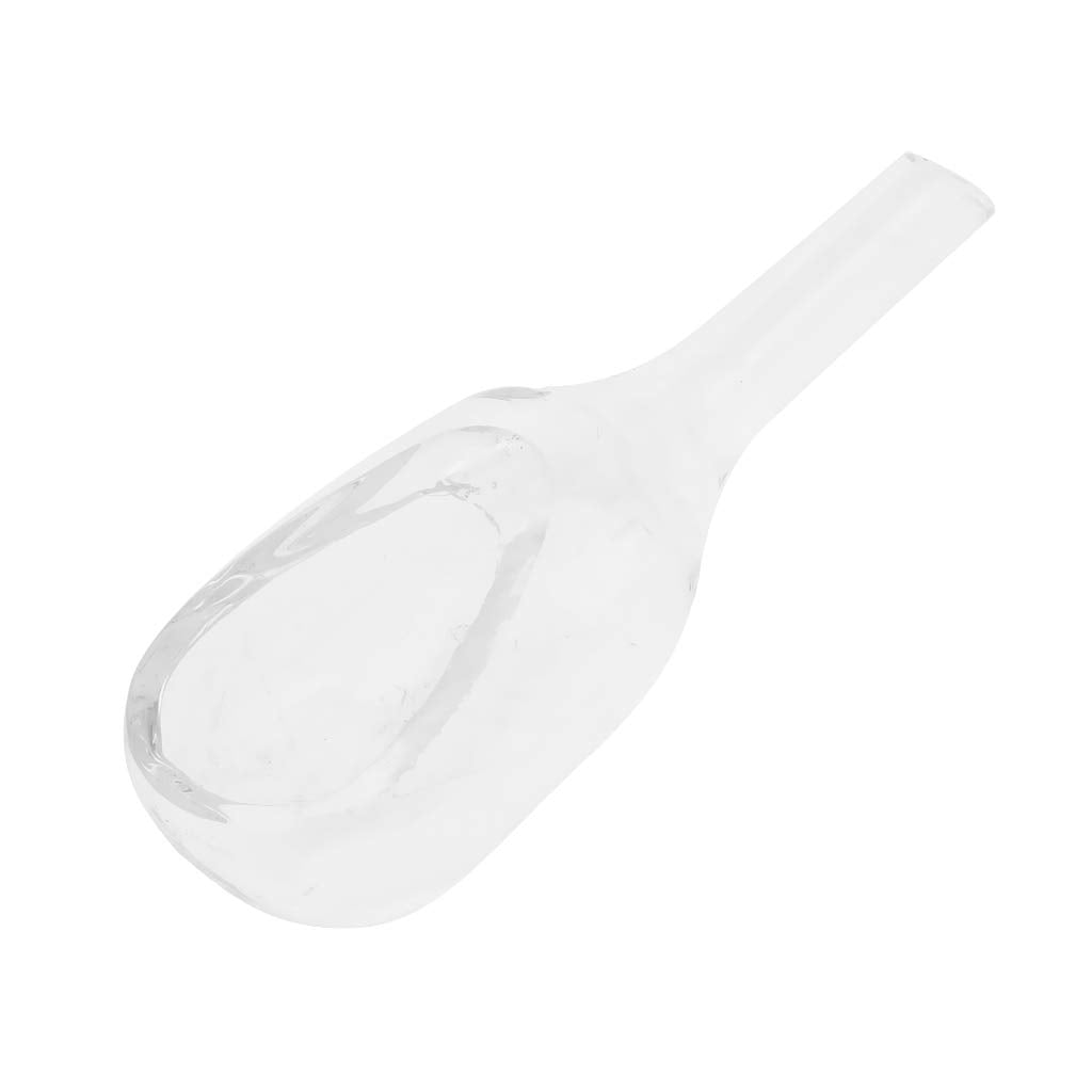 15pcs Clear Glass Weighing Funnels & Boats - Lab Grade For Accurate Sample Transfer