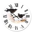 thumbnail image 2 of Designart 1 in Quartz Traditional Wall Clock, 2 of 5