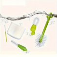 thumbnail image 4 of 4pcs Cactus Shaped Multifunctional Bottle Brushes Set, Durable Straw Cleaner With Long Handle, BPA-Free Flexible Brush, Green & White, Kitchen Tools, 4 of 5