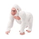 thumbnail image 1 of Figuras de orangután de simulación, estatuas de animales de gorila, figuritas decorativas de escritorio Blanco, 1 of 9