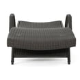 thumbnail image 4 of 2pcs PE Rattan Adjustable Patio Chairs Wicker Lounge Chairs for Outside Beach Poolside Sunbathing, 4 of 17