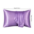 thumbnail image 3 of Satin Pillowcase for Hair and N - Standard Size 2 Pack, Frizz Reduction, Envelope Closure, Cool Sleep Temperature, Bedroom Luxury Upgrade, 3 of 9